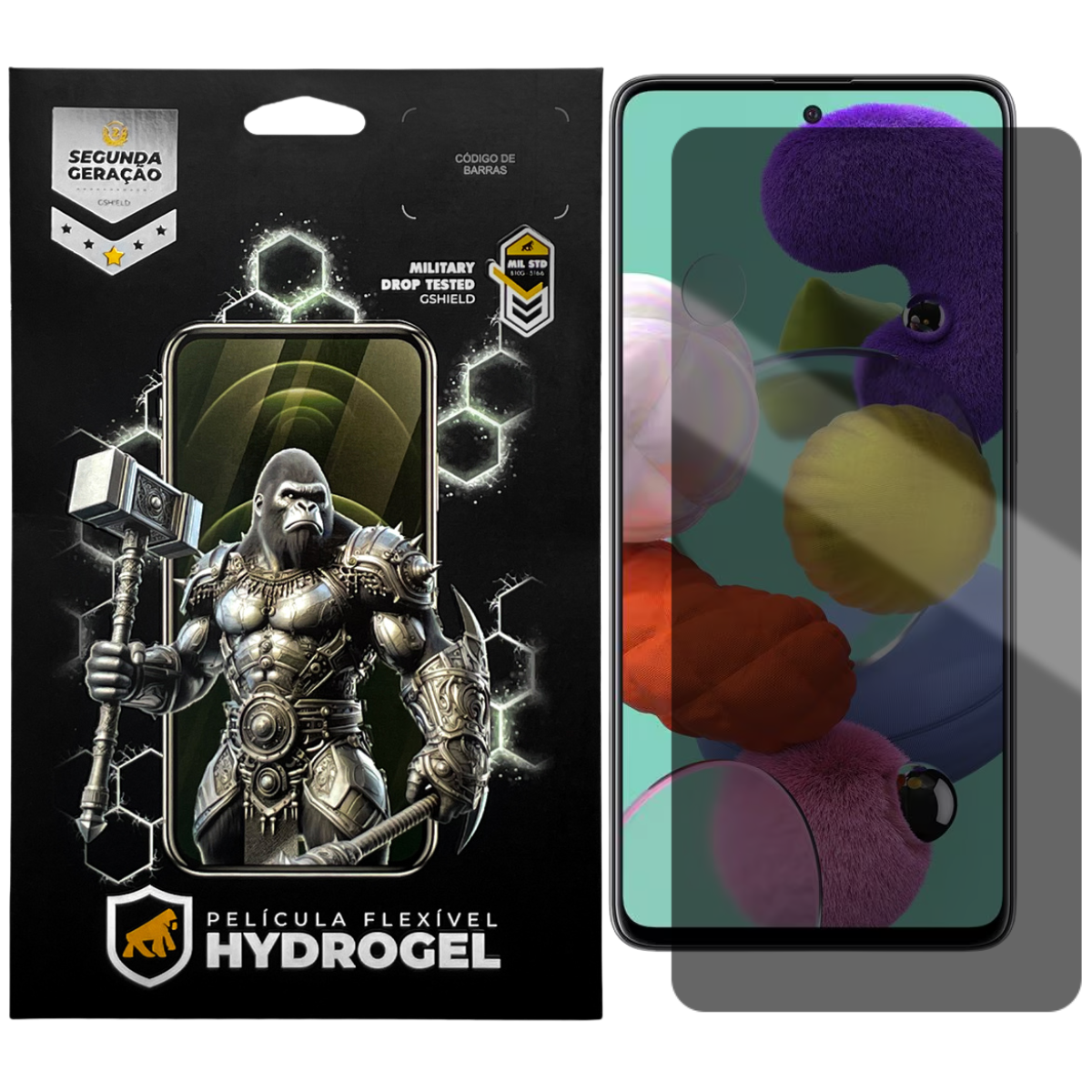 Película para Samsung Galaxy A51 - Privacidade Hydrogel - Gshield