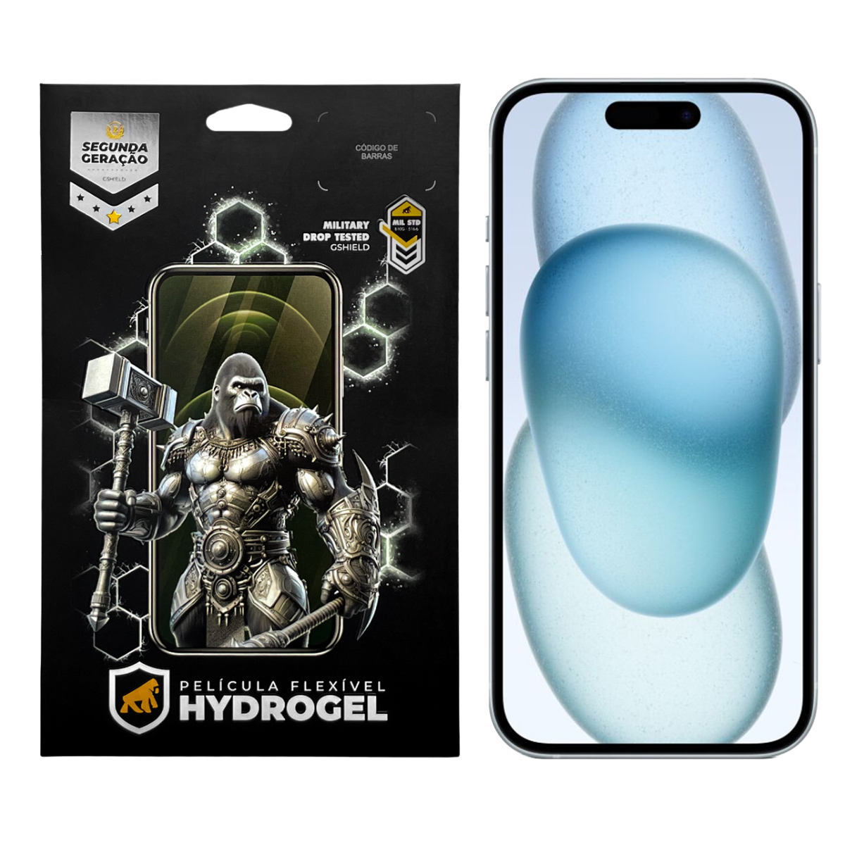 Película para iPhone 15 - Hydrogel HD - Gshield