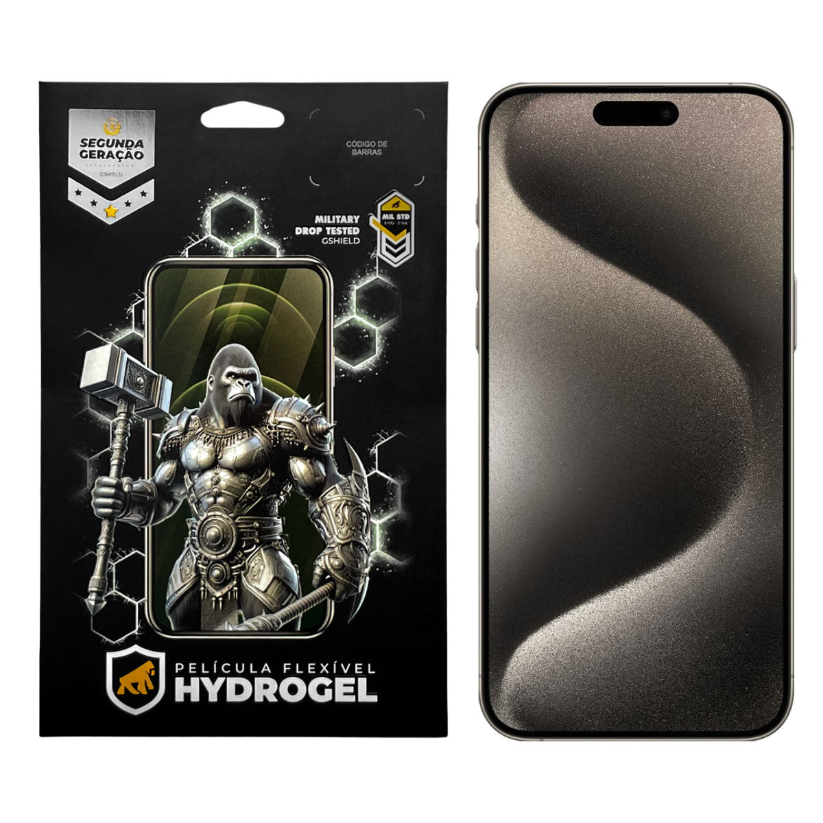 Película para iPhone 15 Pro - Hydrogel HD - Gshield