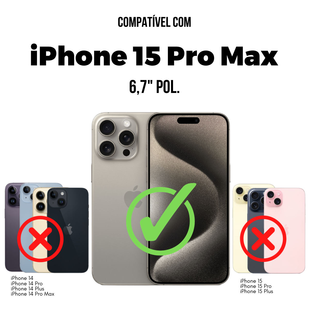 Película para iPhone 15 Pro Max - Hydrogel Gamer Fosca - Gshield