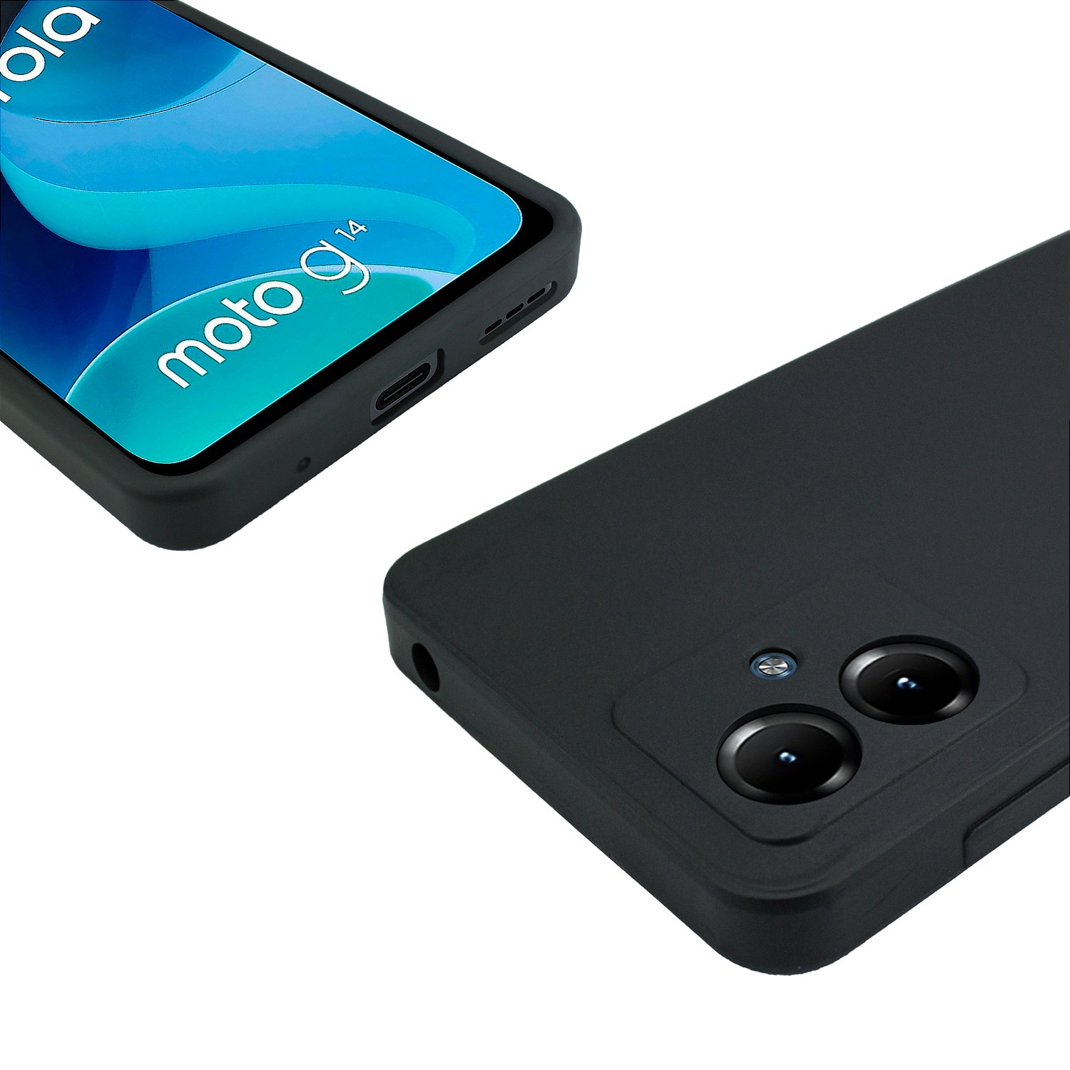 Capa para Motorola Moto G14 - Silicon Veloz - Gshield