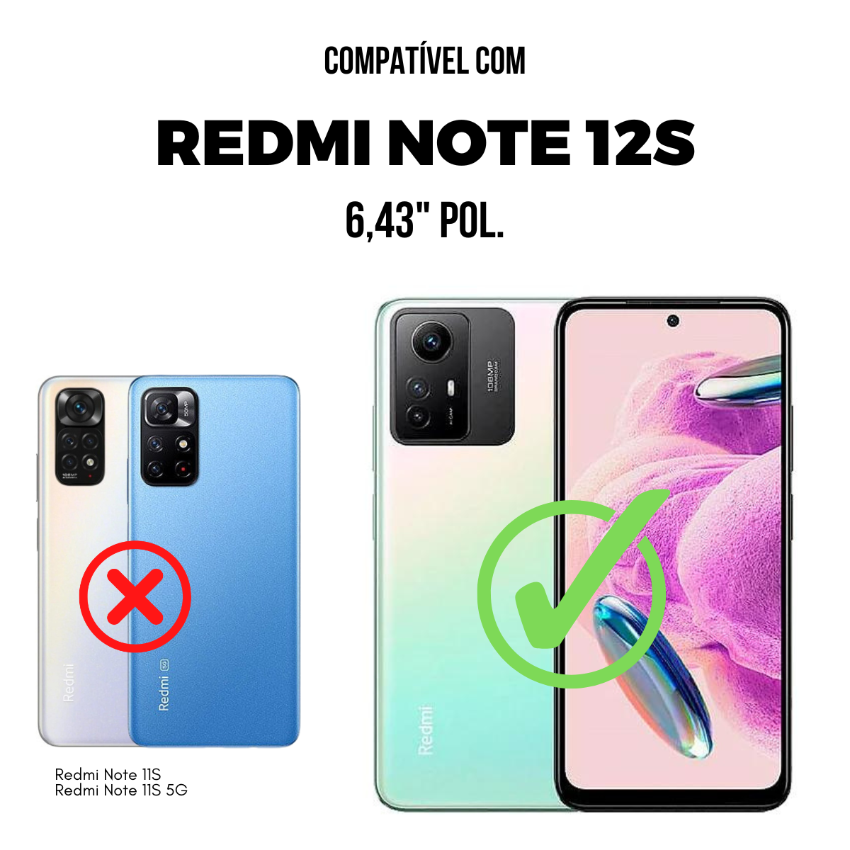 Película para Xiaomi Redmi Note 12S - AntiBlue - Gshield