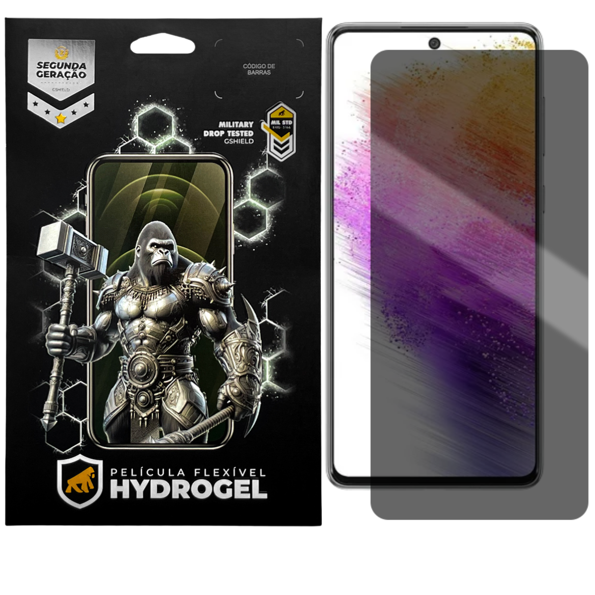 Película para Samsung Galaxy A73 5G - Privacidade Hydrogel - Gshield