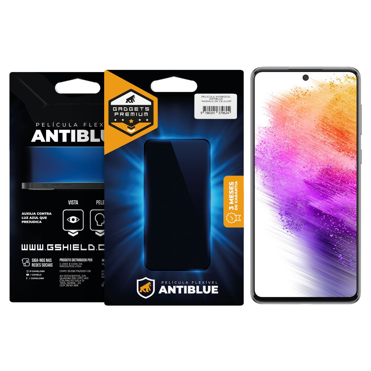 Película para Samsung Galaxy A73 5G - AntiBlue - Gshield