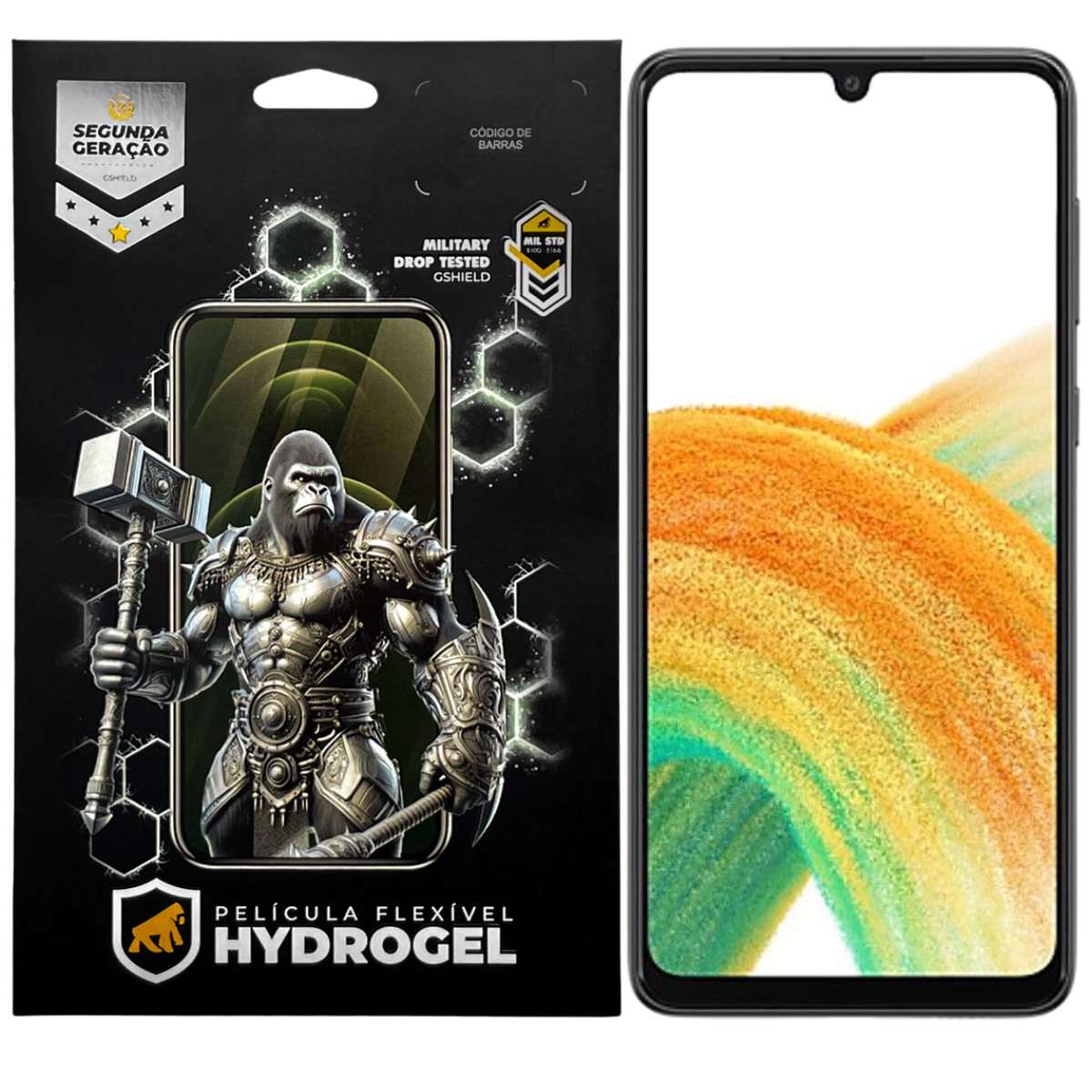 Película para Samsung Galaxy A33 5G - Hydrogel Gamer Fosca - Gshield