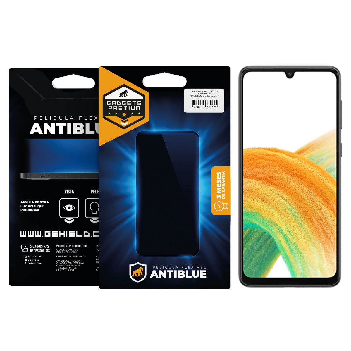 Película para Samsung Galaxy A33 5G - AntiBlue - Gshield
