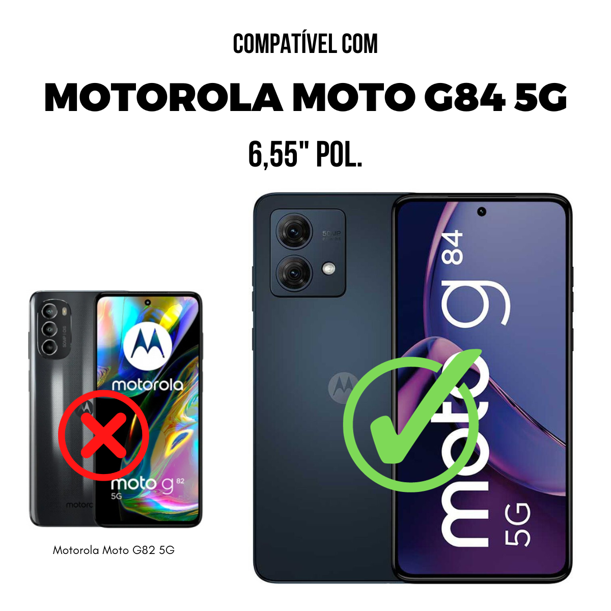 Película para Motorola Moto G84 5G - Traseira de Fibra de Carbono Preta - Gshield