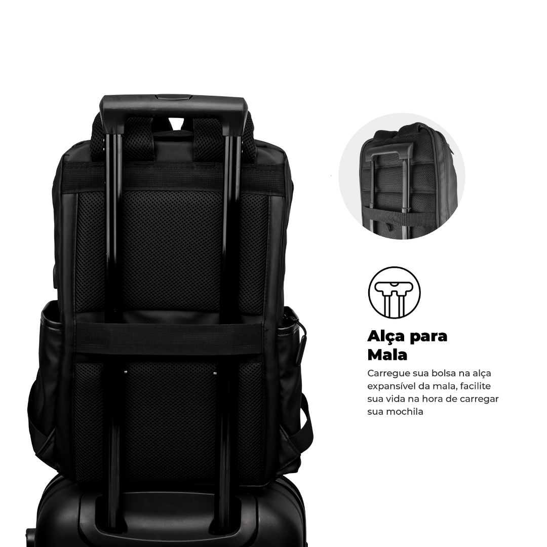 Mochila Guardian + Mala de Bordo para Viagem Armor - Gshield - foto 2