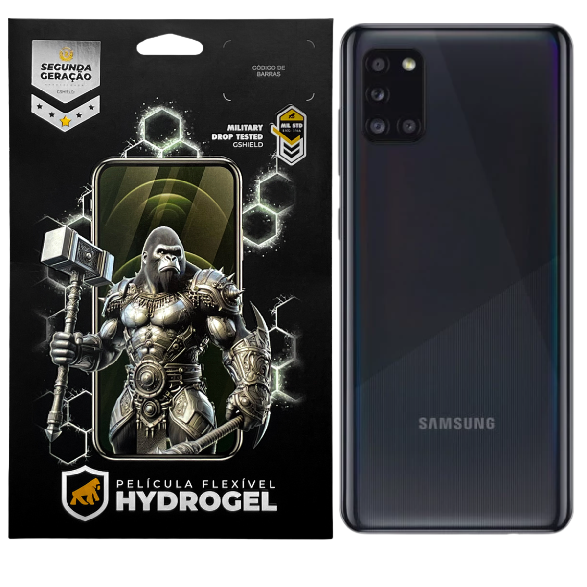 Película para Samsung Galaxy A31 - Traseira Hydrogel HD - Gshield