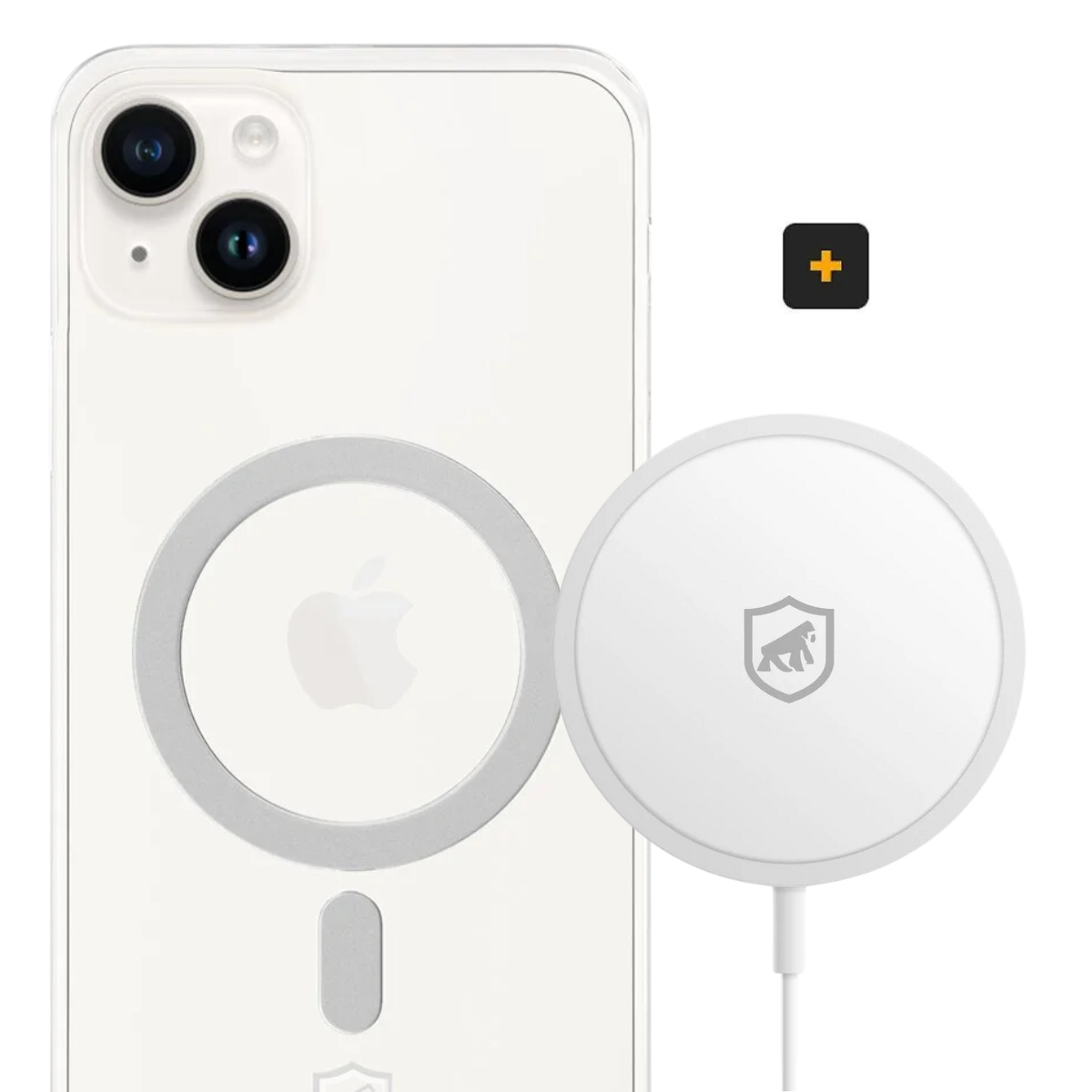 Kit Magsafe - Carregador e Capa para iPhone 14 Plus - Gshield