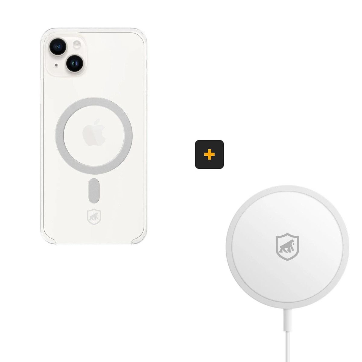 Kit Magsafe - Carregador e Capa para iPhone 14 Plus - Gshield
