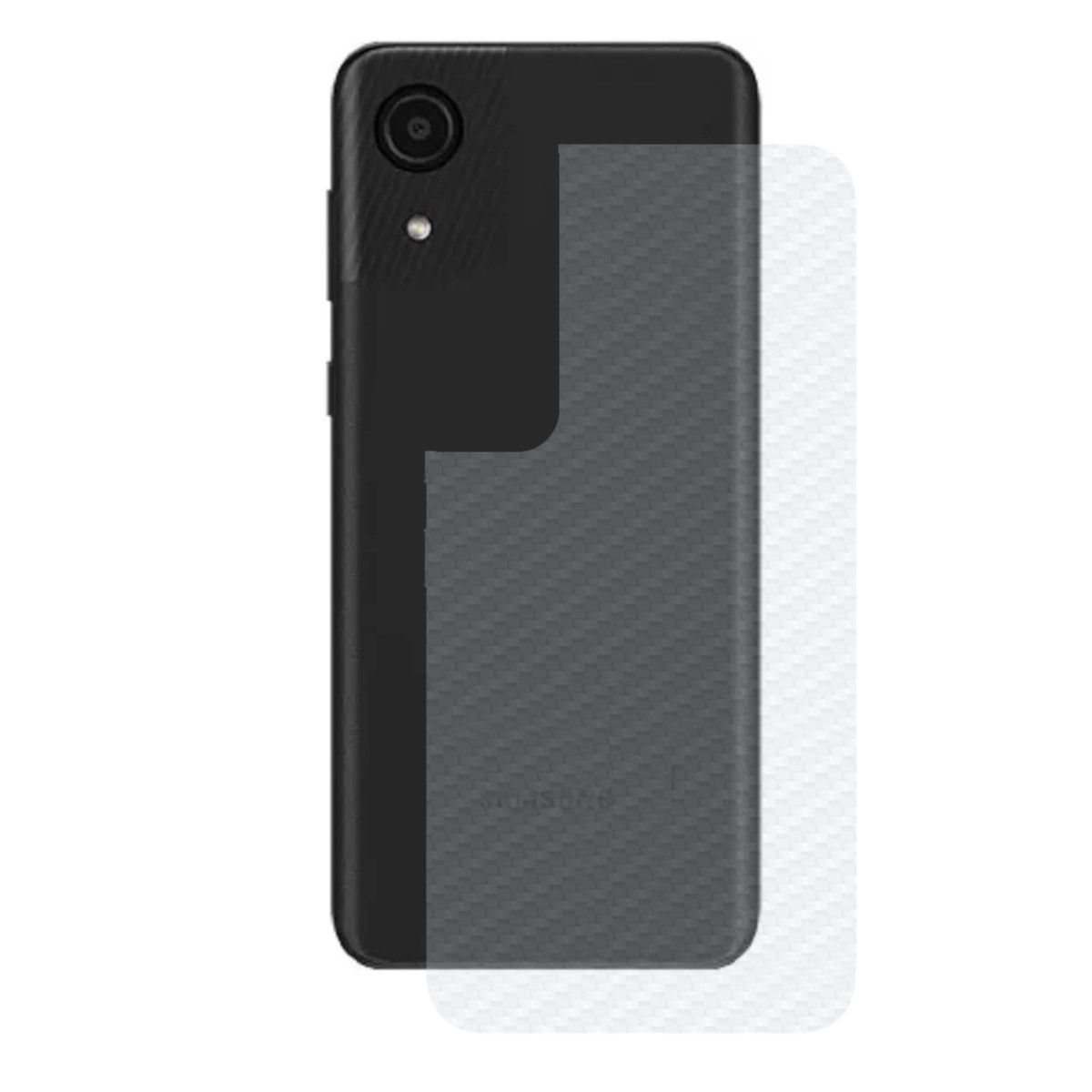 Película para Samsung Galaxy A03 Core - Traseira de Fibra de Carbono - Gshield