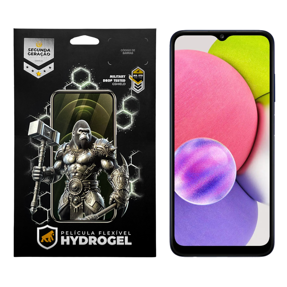 Película para Samsung Galaxy A03s - Hydrogel HD - Gshield