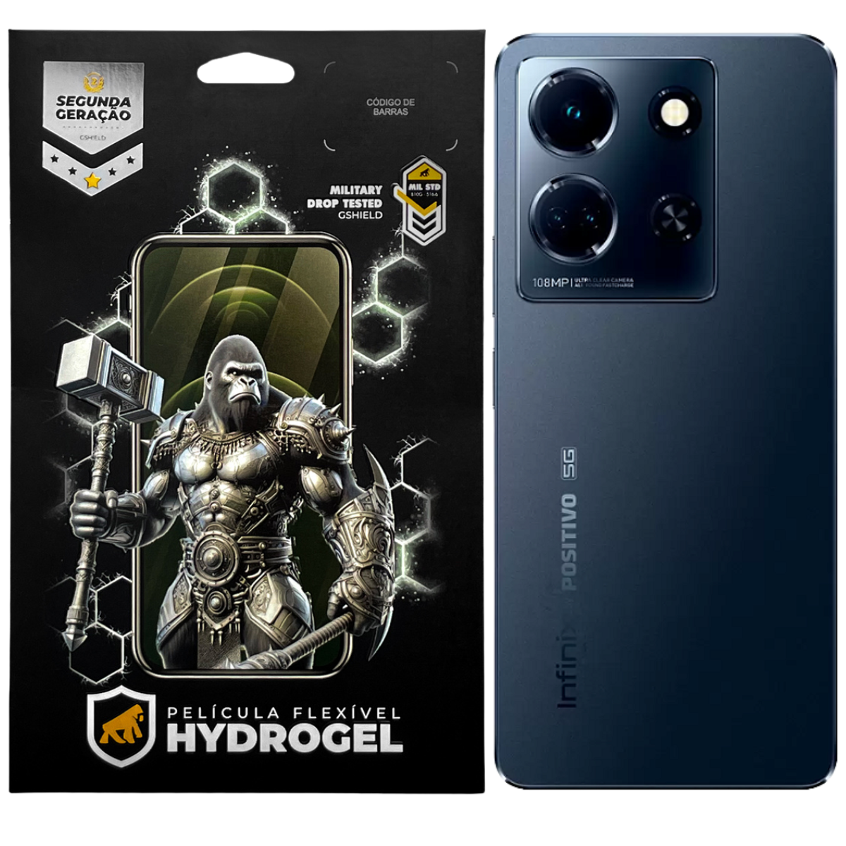 Película para Infinix Note 30 5G - Traseira Hydrogel HD - Gshield