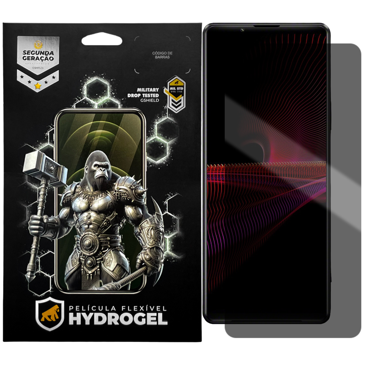 Película para Sony Xperia 1 III - Privacidade Hydrogel - Gshield