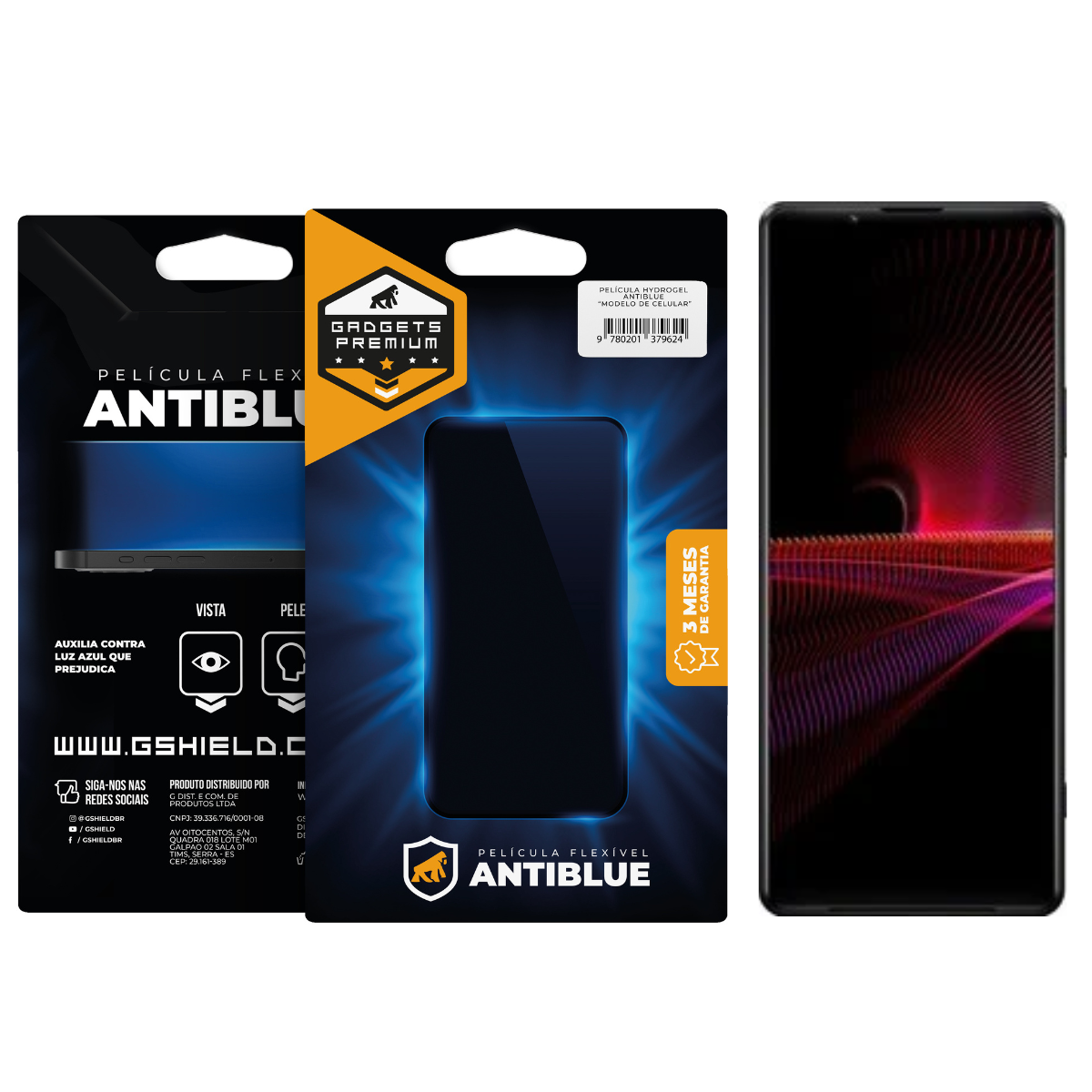 Película para Sony Xperia 1 III - AntiBlue - Gshield