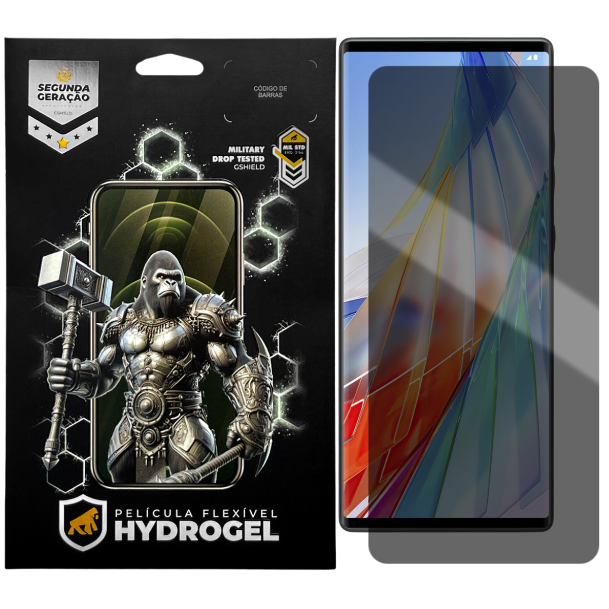 Película para LG Wing - Privacidade Hydrogel - Gshield