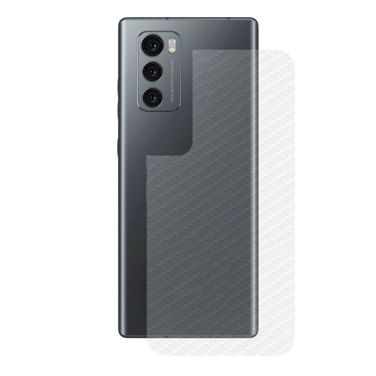 Película para LG Wing - Traseira de Fibra de Carbono - Gshield