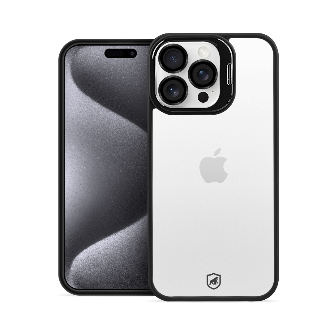 Capa para iPhone 15 Pro - Gravity Preta - Gshield