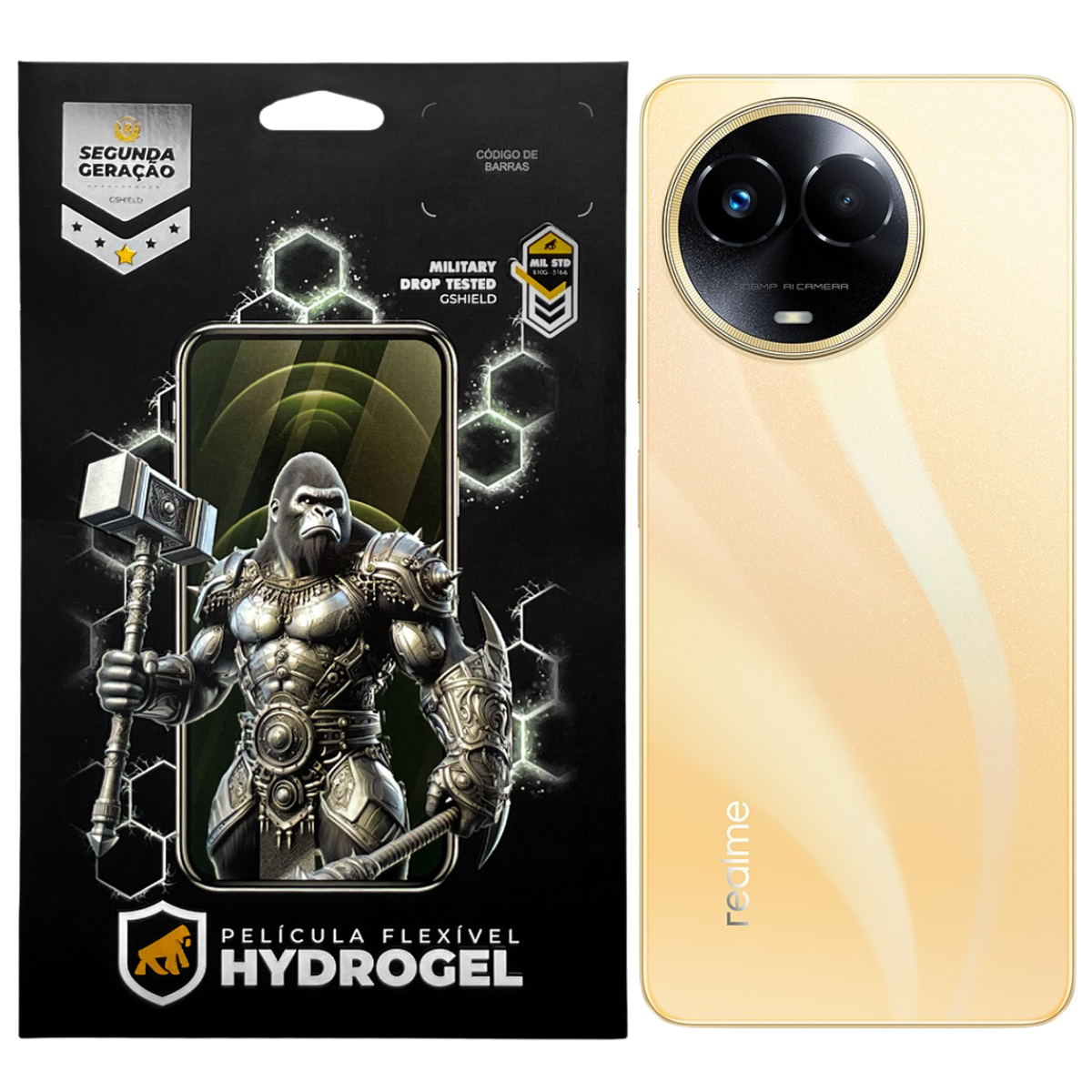 Película para Realme 11 5G - Traseira Hydrogel HD - Gshield