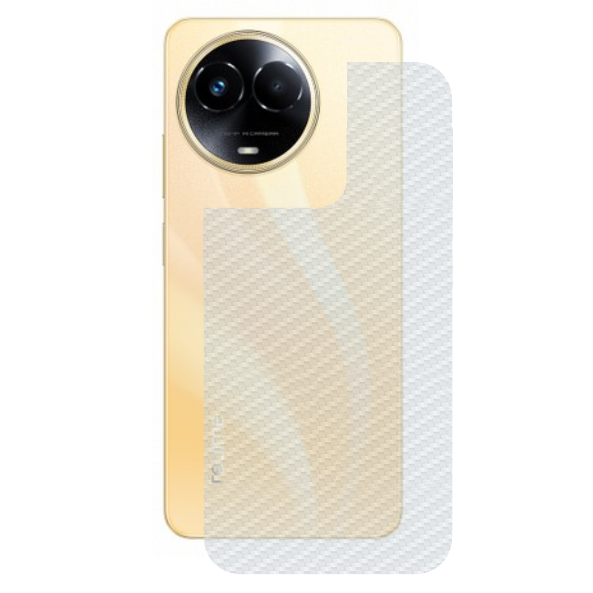 Película para Realme 11 5G - Traseira de Fibra de Carbono - Gshield