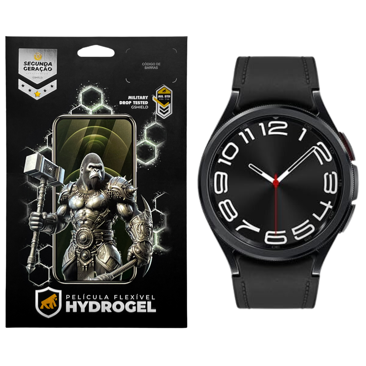 Película para Samsung Galaxy Watch 6 Classic 43mm - Hydrogel HD 6 Unidades - Gshield
