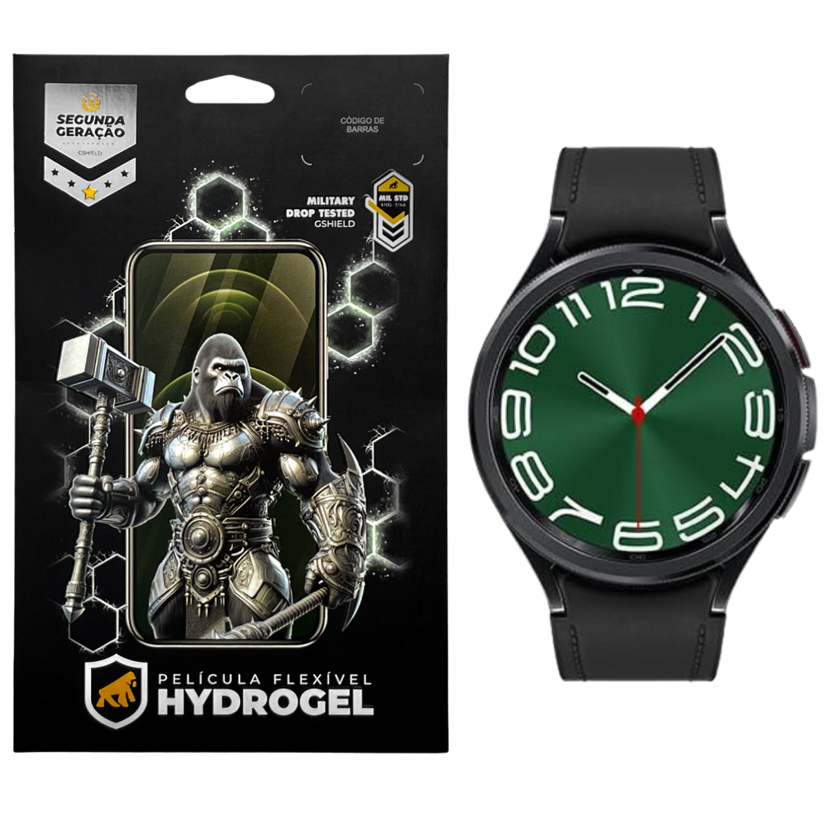 Película para Samsung Galaxy Watch 6 Classic 47mm - Hydrogel HD 6 Unidades - Gshield