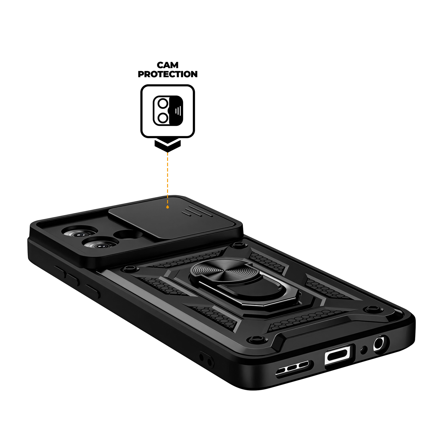 Capa para Motorola Moto G84 5G - Dinamic Cam Protection - Gshield - foto 5