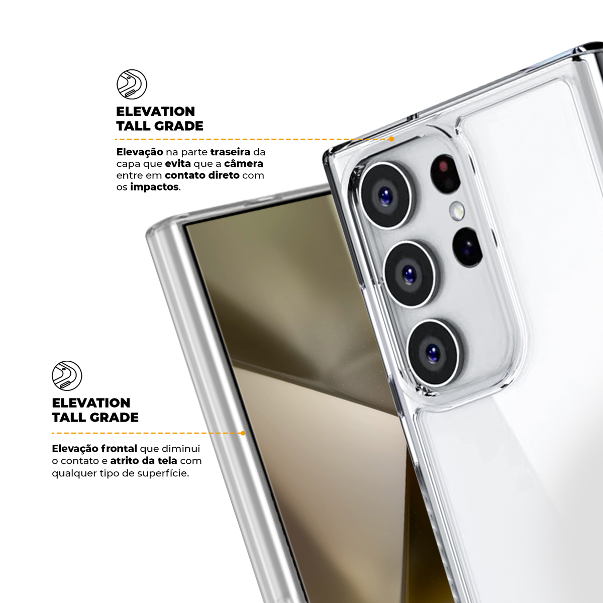 Capa para Samsung Galaxy S24 Ultra - Anti-Slip - Gshield