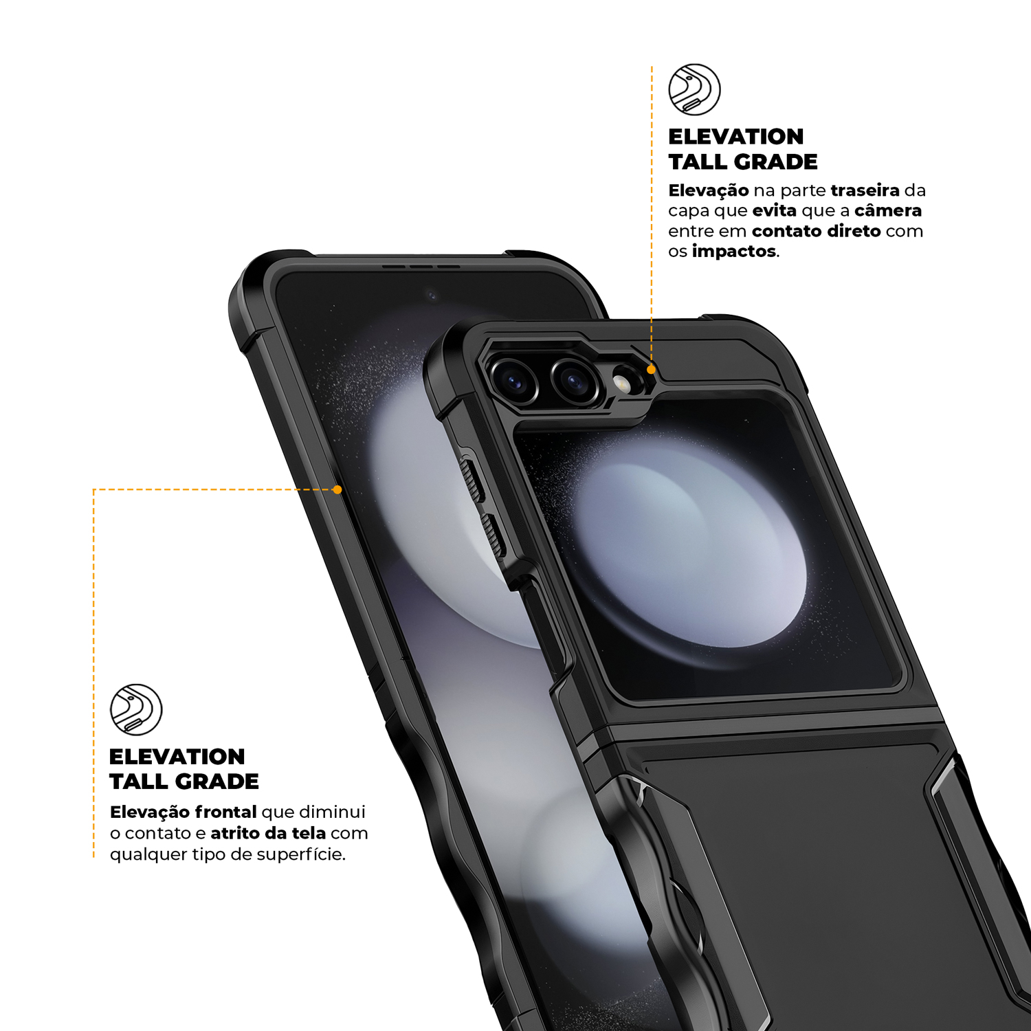 Capa para Samsung Galaxy Z Flip 5 - Armorgear - Gshield