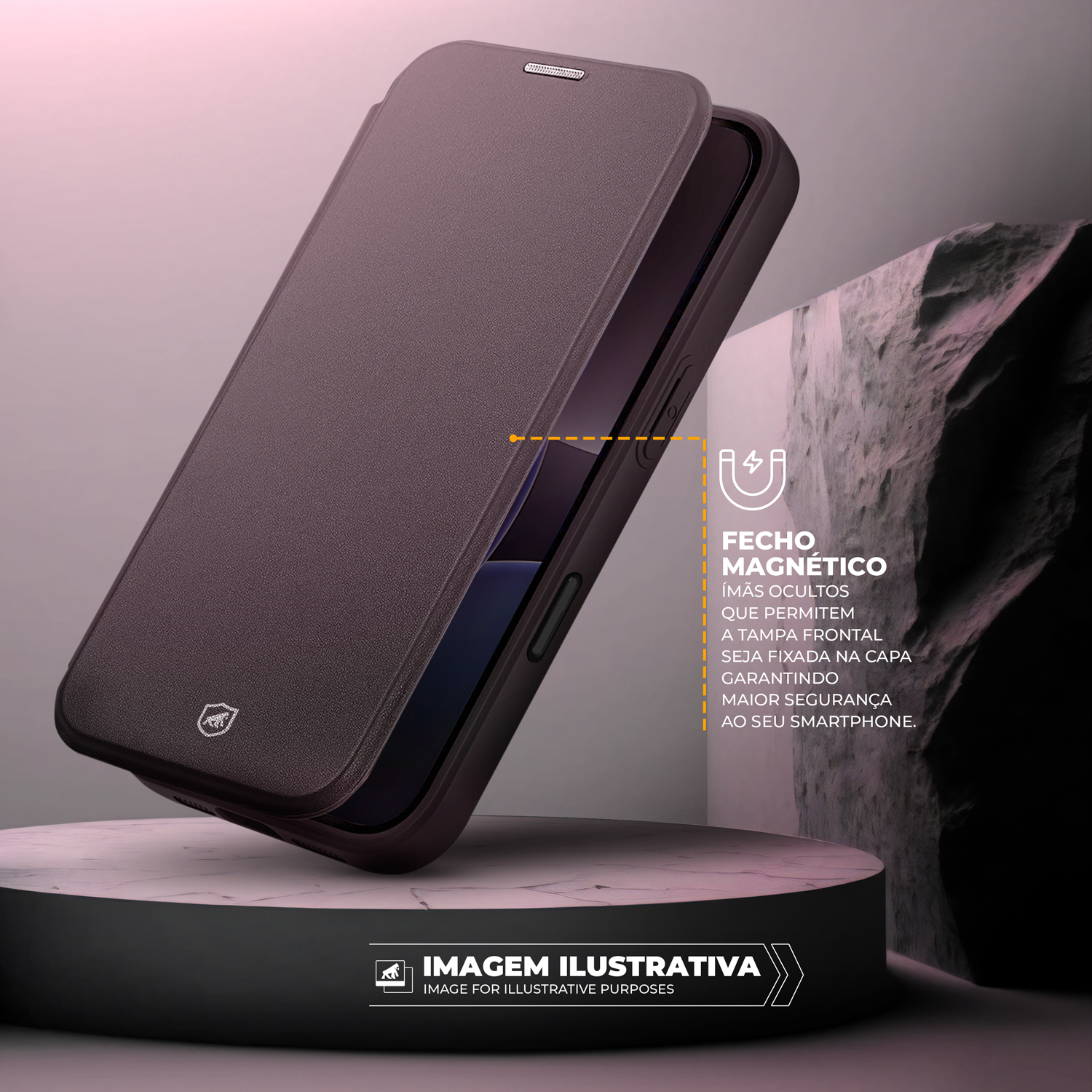 Capa para iPhone 15 Pro - Carteira Dual - Gshield