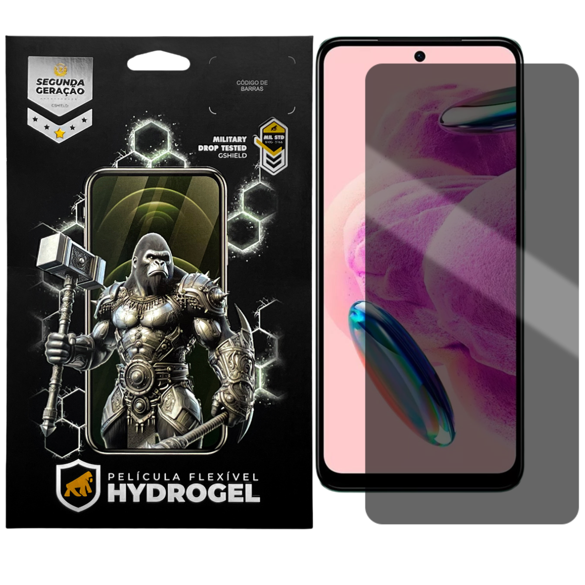 Película para Xiaomi Redmi Note 12S - Privacidade Hydrogel - Gshield