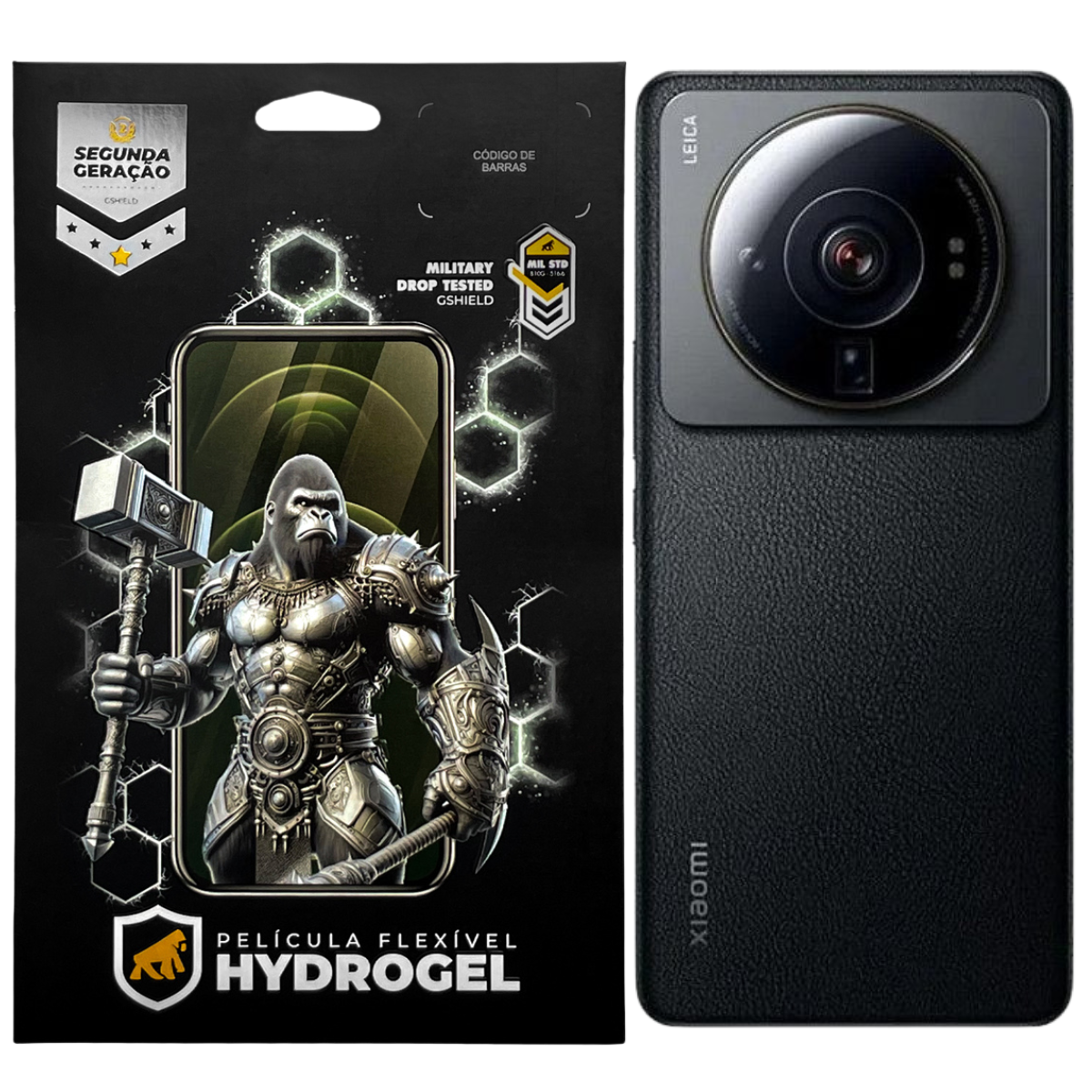 Película para Xiaomi 12S Ultra - Traseira Hydrogel HD - Gshield