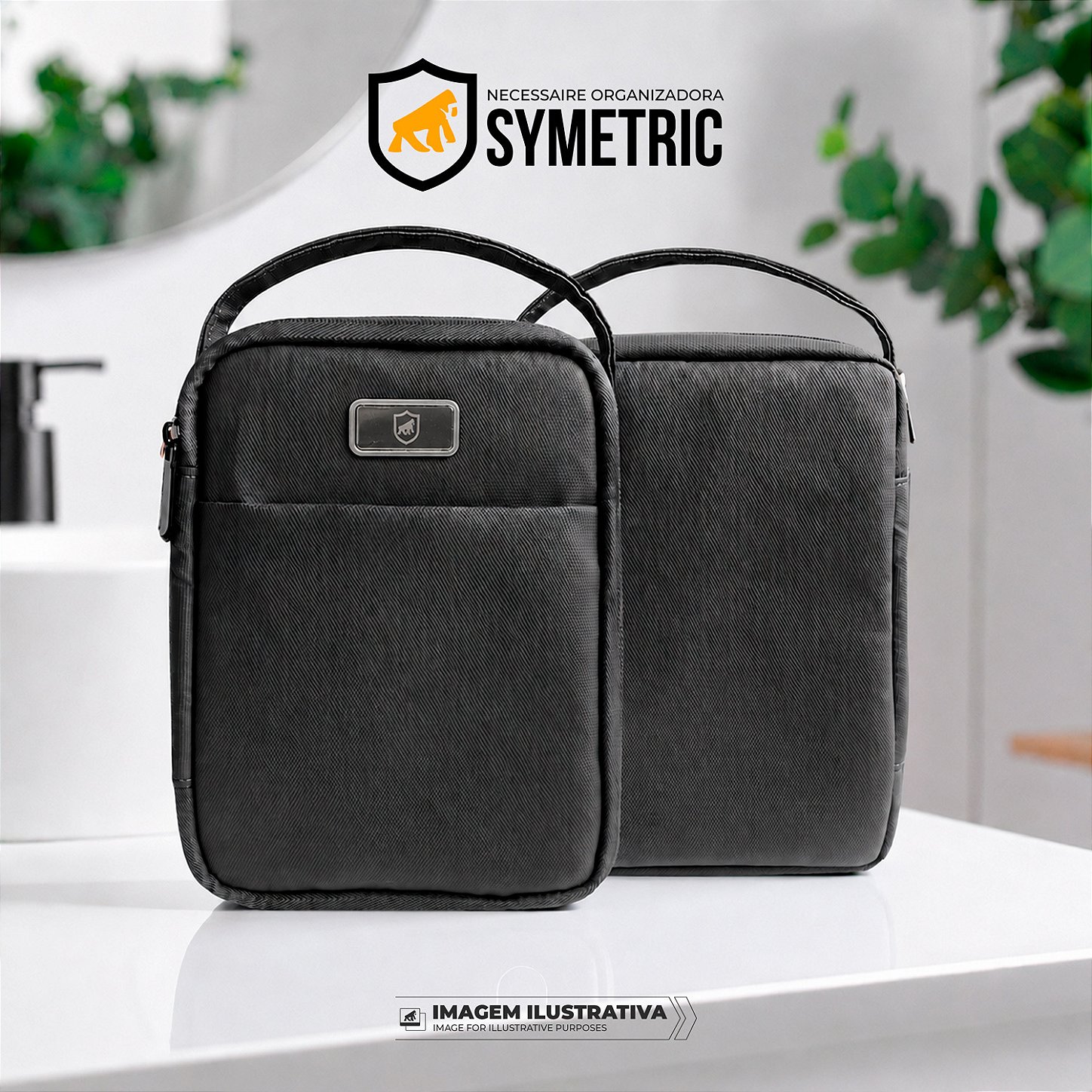 Necessaire Organizadora Symetric - Gshield - foto 6