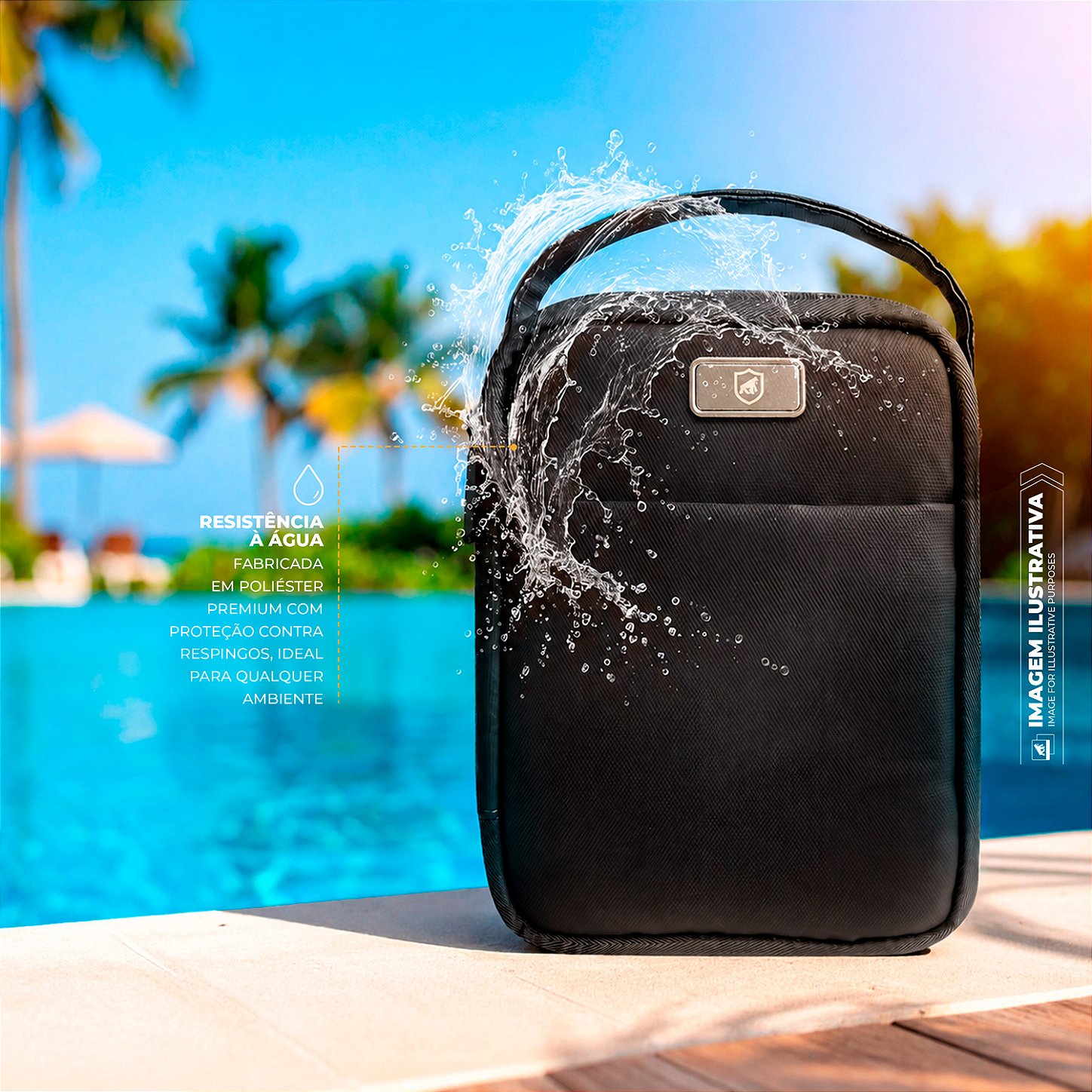 Necessaire Organizadora Symetric - Gshield - foto 5