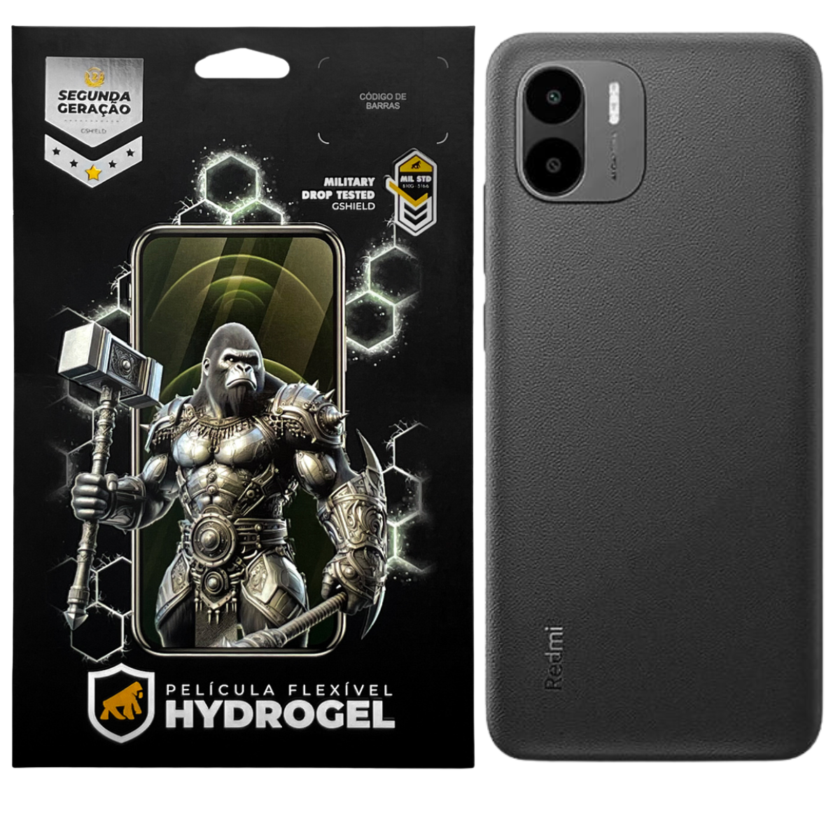 Película para Xiaomi Redmi A2 - Traseira Hydrogel HD - Gshield