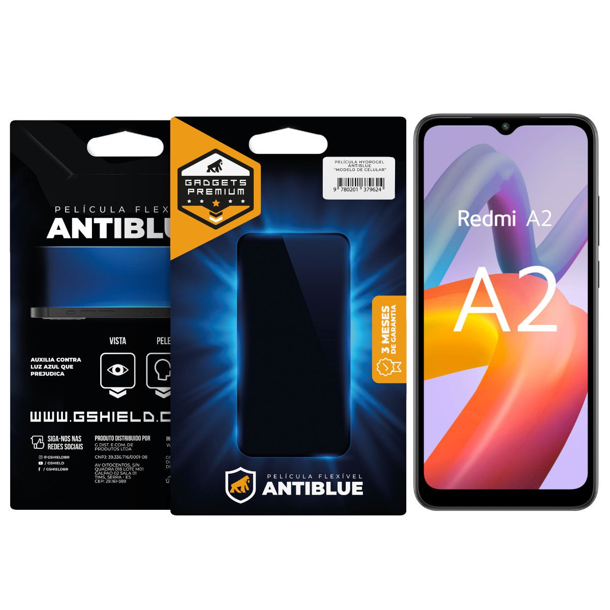 Película para Xiaomi Redmi A2 - AntiBlue - Gshield