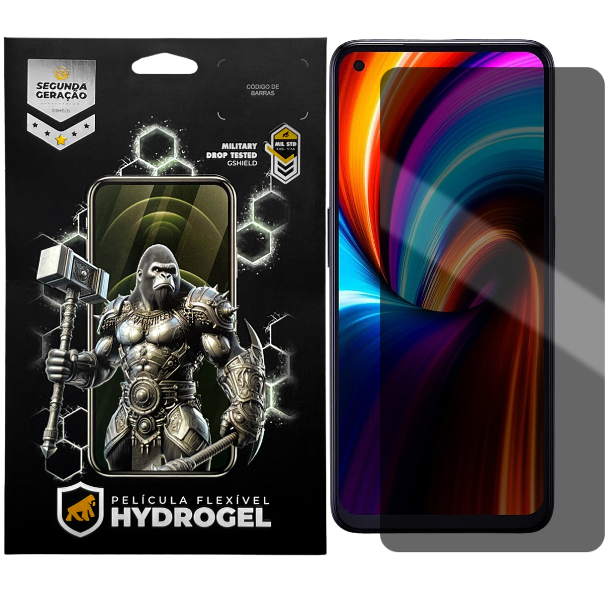 Película para Multilaser Multi H 5G - Privacidade Hydrogel - Gshield