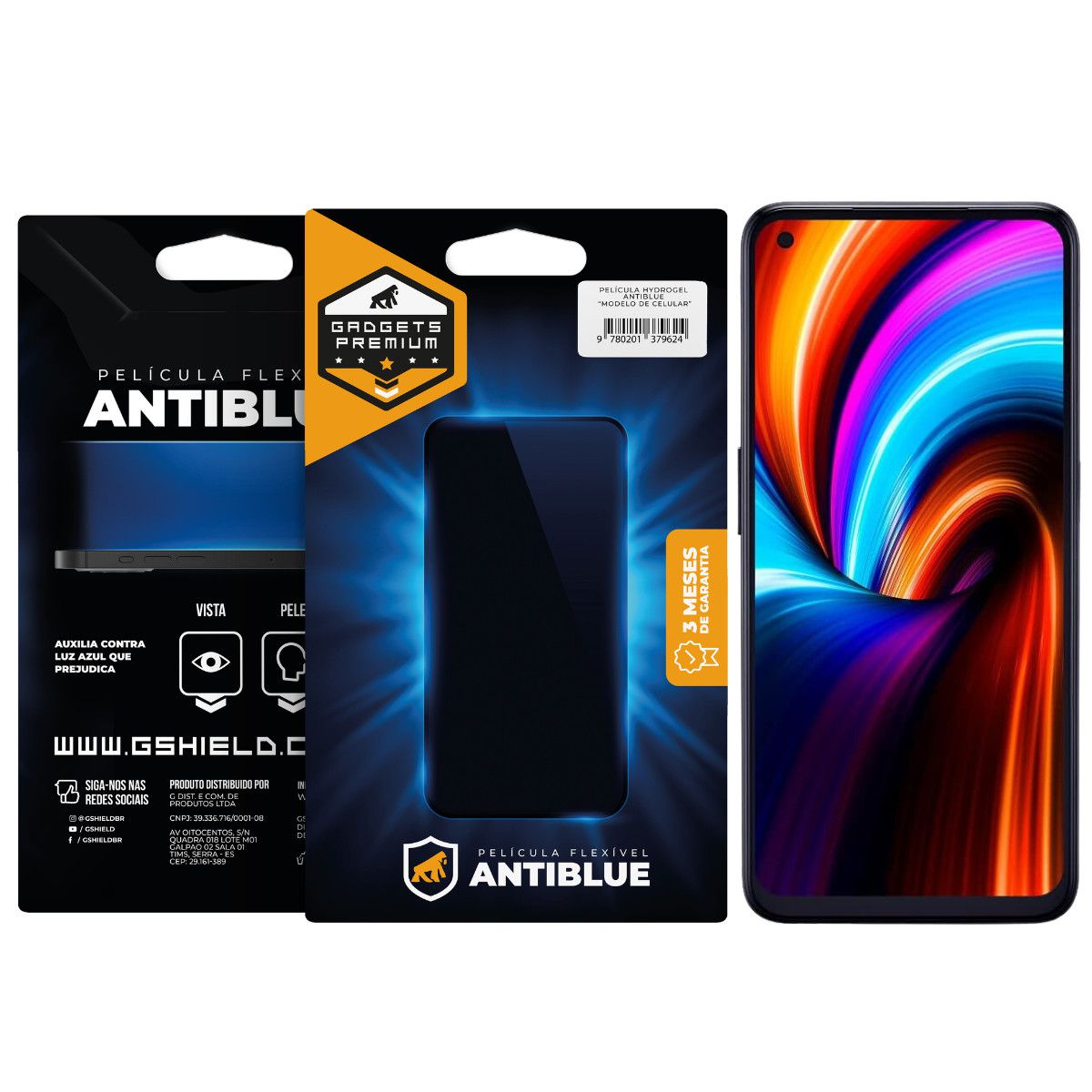 Película para Multilaser Multi H 5G - AntiBlue - Gshield