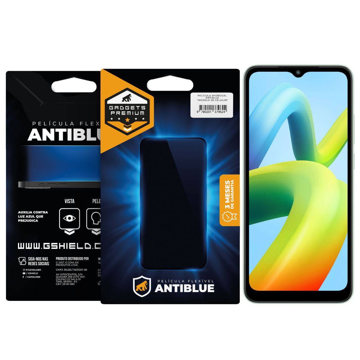 Película para Xiaomi Redmi A1+ - AntiBlue - Gshield