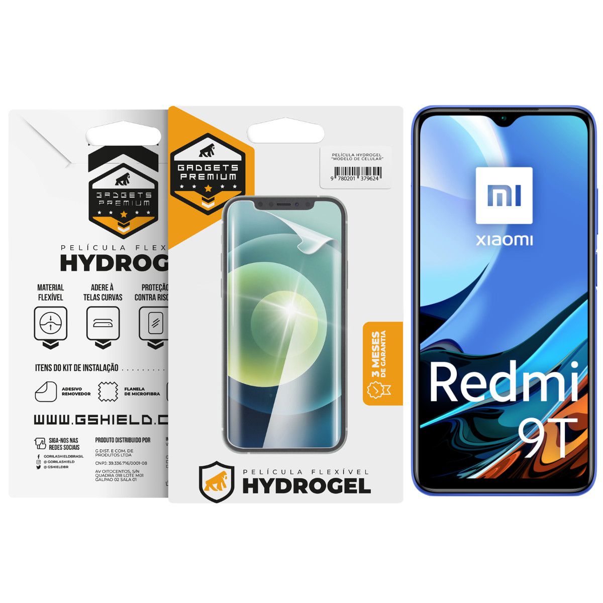 Película para Xiaomi Redmi 9T - Hydrogel HD - Gshield