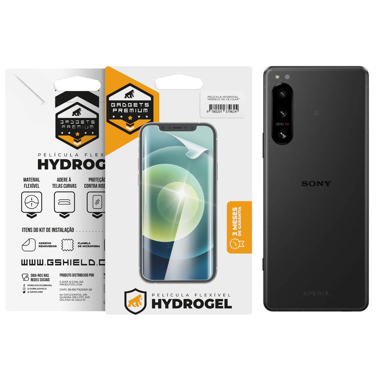 Película para Sony Xperia 5 IV - Traseira Hydrogel HD - Gshield