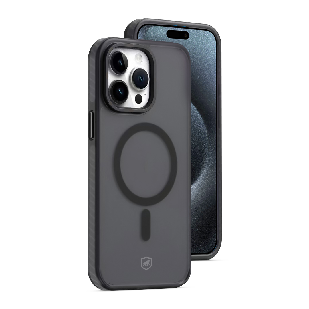 Kit Capa Magsafe Pro Preta e Pelicula Defender Pro Privacidade para iPhone 15 Pro - Gshield - foto 3