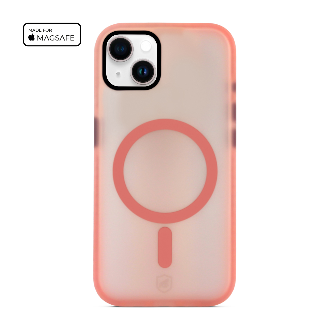 Kit Capa Magsafe Pro Rosa e Pelicula Defender Pro Privacidade para iPhone 15 - Gshield