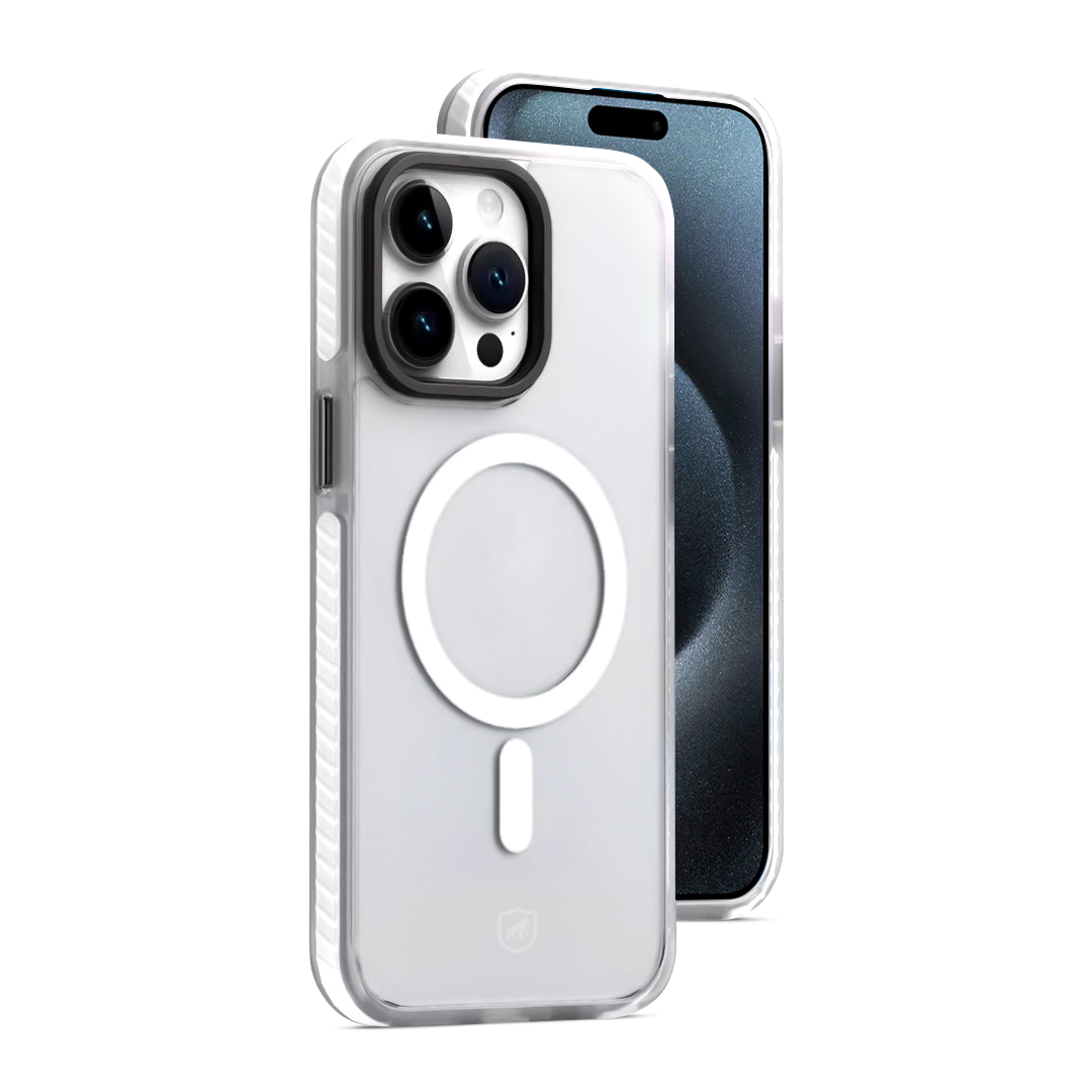 Kit Capa Magsafe Pro Transaprente e Pelicula Defender Pro Privacidade para iPhone 15 Pro - Gshield