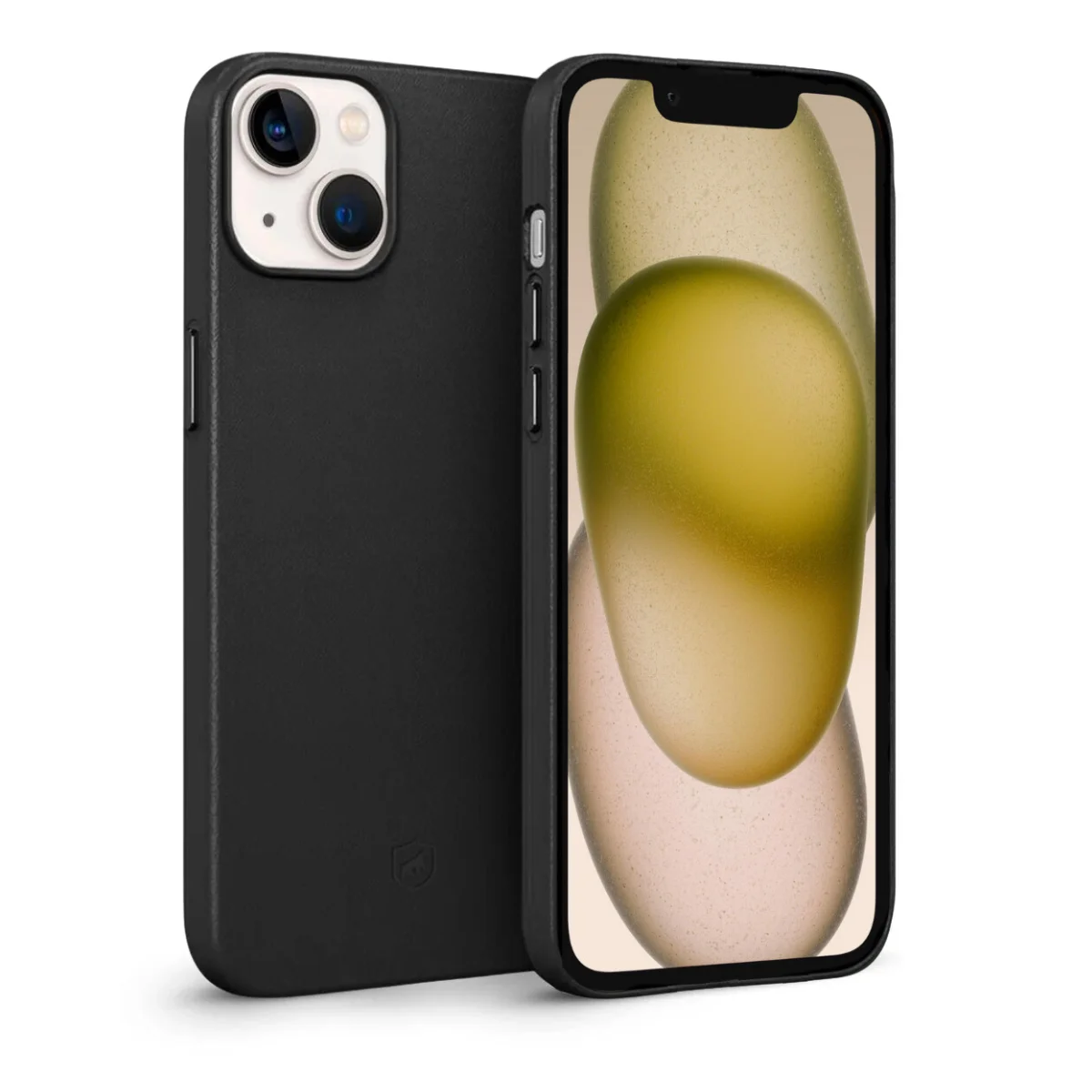 Kit Capa Couro Dual Preta e Pelicula Ultra Glass para iPhone 15 - Gshield - foto 3