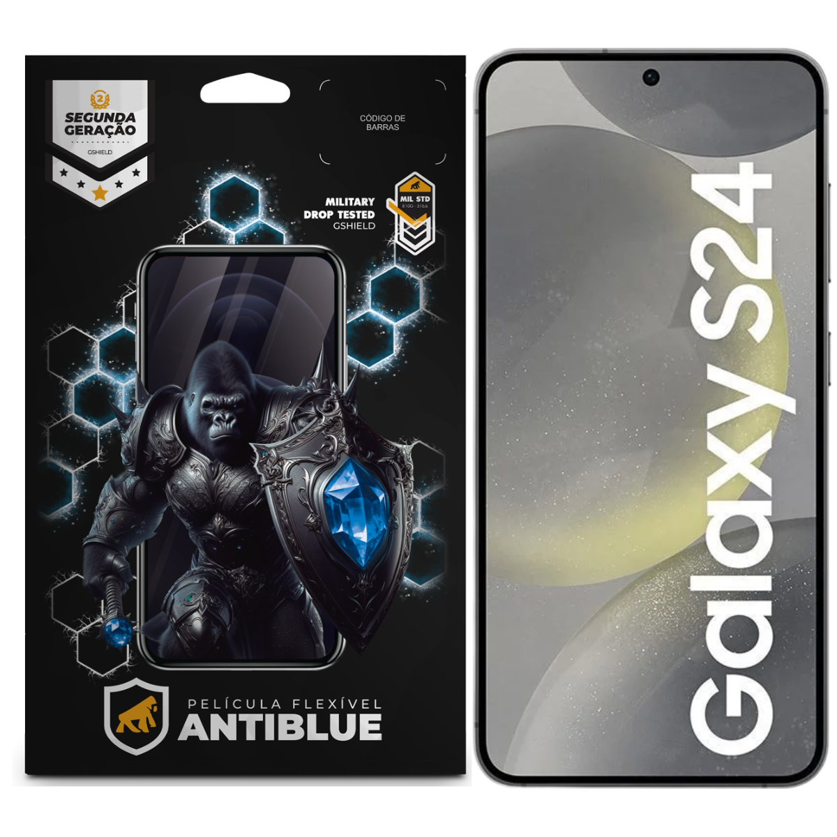Película para Samsung Galaxy S24 - AntiBlue - Gshield