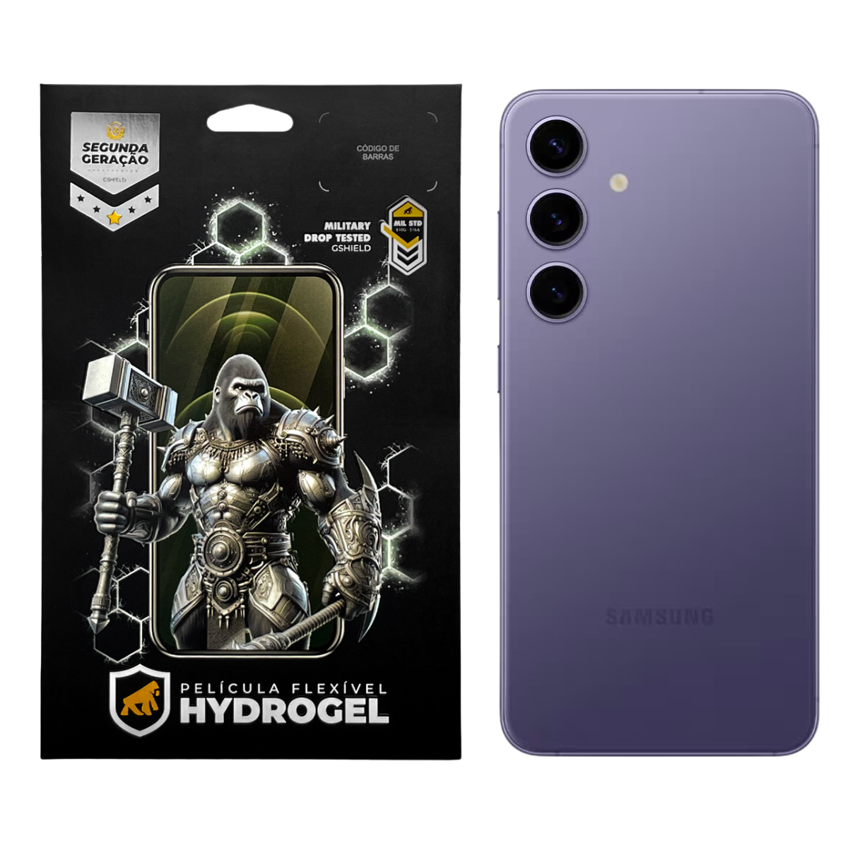 Película para Samsung Galaxy S24 - Traseira Hydrogel HD - Gshield