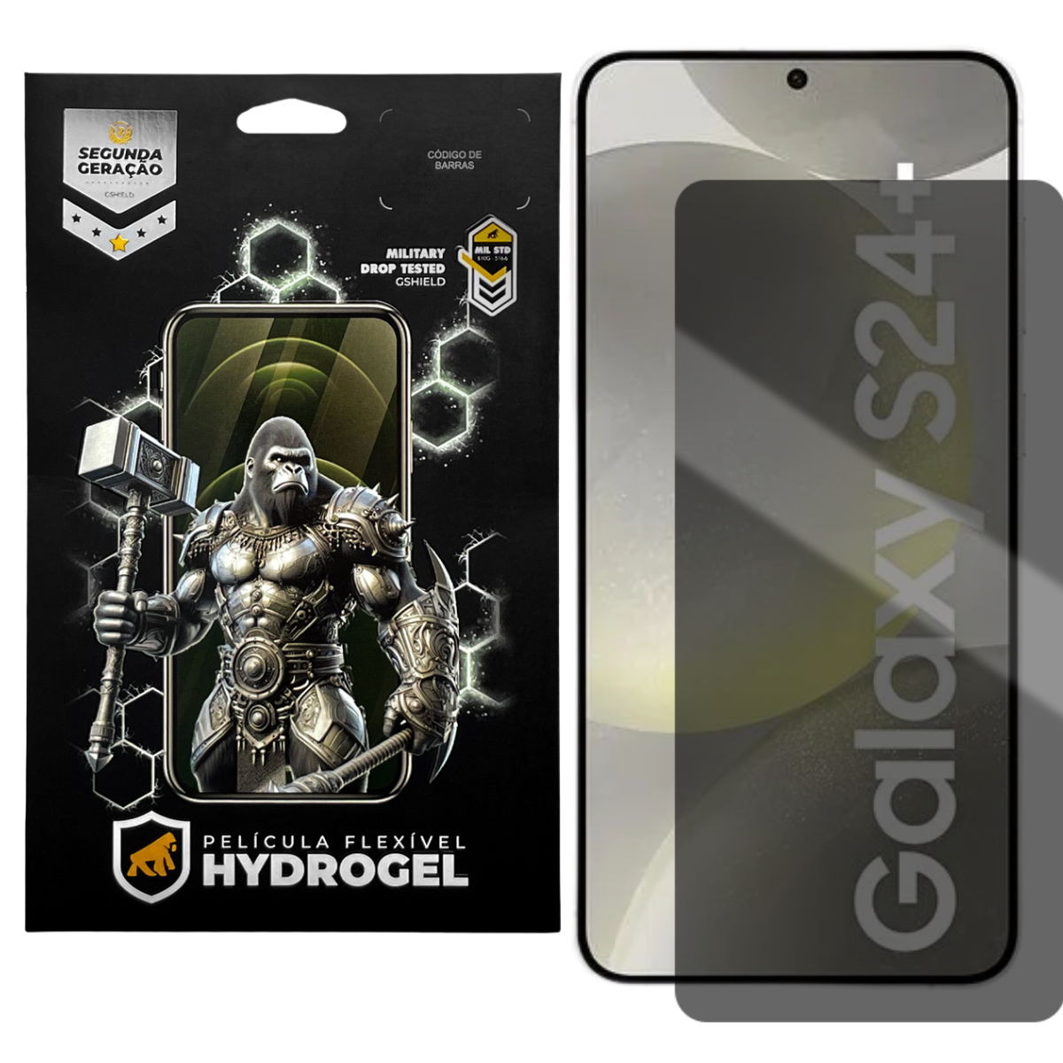 Película para Samsung Galaxy S24 Plus - Privacidade Hydrogel - Gshield