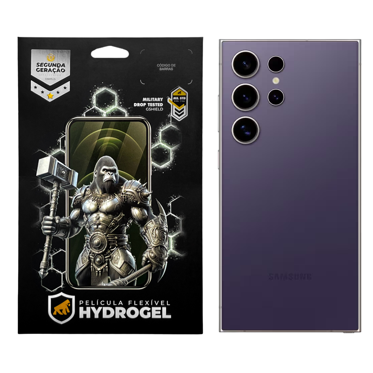 Película para Samsung Galaxy S24 Ultra - Traseira Hydrogel HD - Gshield